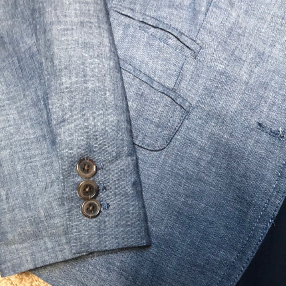 J. Crew denim blazer - Picture 3 of 6